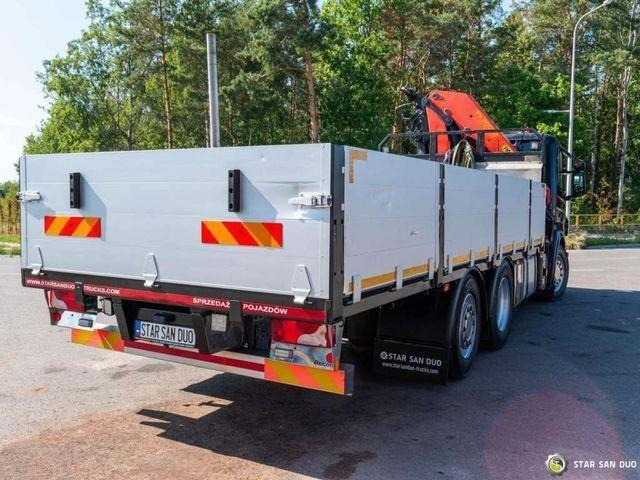 Dropside/ Flatbed truck, Crane truck Scania P270 6x2 PALFINGER PK 20002 HDS Crane Rotator: picture 14