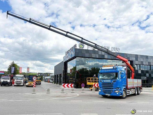 Scania R730 6X4 PALFINGER PK 33002 EH Crane - Dropside/ Flatbed truck, Crane truck: picture 2 Scania R730 6X4 PALFINGER PK 33002 EH Crane - Dropside/ Flatbed truck, Crane truck: picture 2
