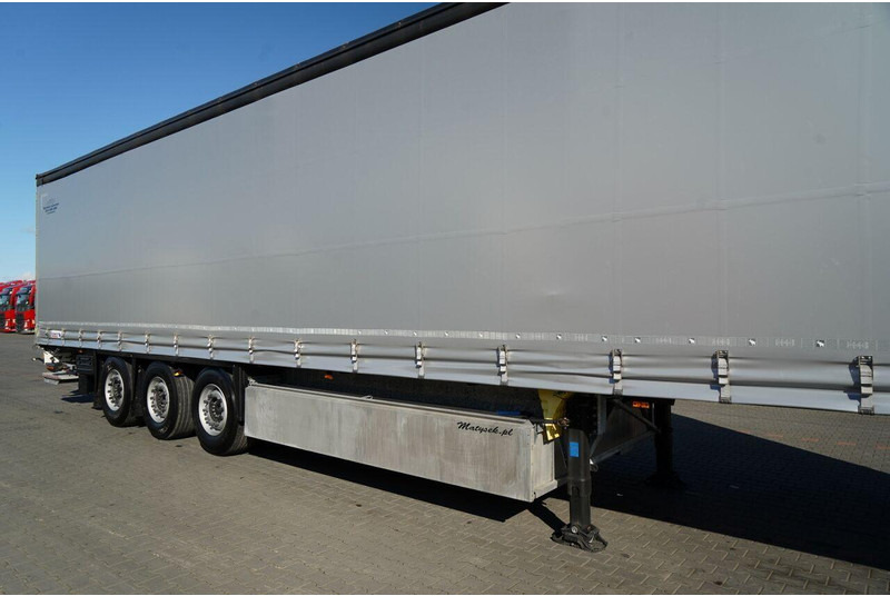 Curtainsider semi-trailer Schmitz Cargobull FIRANKA / WINDA ZAŁADOWCZA / 2x OŚ PODNOSZONA / KOSZ NA PALETY: picture 9