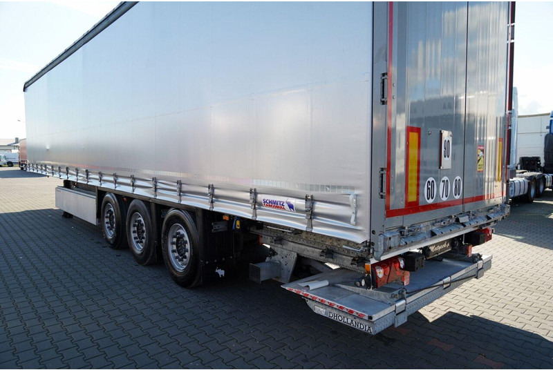 Curtainsider semi-trailer Schmitz Cargobull FIRANKA / WINDA ZAŁADOWCZA / 2x OŚ PODNOSZONA / KOSZ NA PALETY: picture 11
