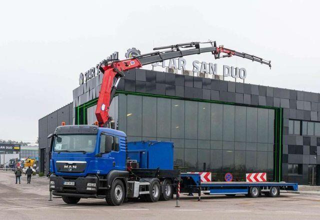 MAN TGS 26.400 6x4 HMF 3722 Fly Crane Semitrailer - Tractor unit: picture 1 MAN TGS 26.400 6x4 HMF 3722 Fly Crane Semitrailer - Tractor unit: picture 1