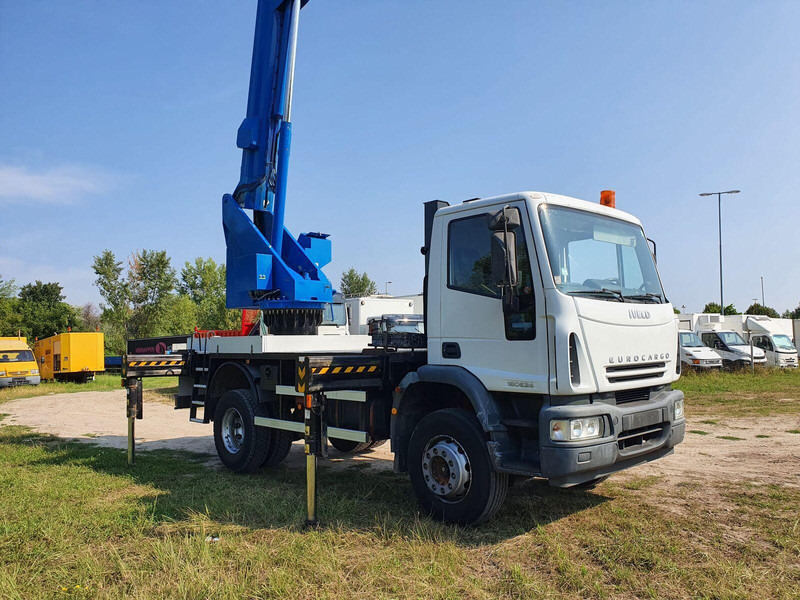 Iveco Eurocargo ML 180 E 24 - Bizocchi KJF 320 lifting basket 32 m - Truck, Crane truck: picture 1 Iveco Eurocargo ML 180 E 24 - Bizocchi KJF 320 lifting basket 32 m - Truck, Crane truck: picture 1