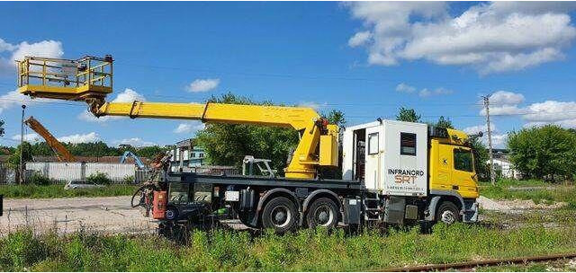 Mercedes-Benz 3344 SRT SCHÖRLING Road Rail Railway Zweiweg - Truck, Crane truck: picture 1 Mercedes-Benz 3344 SRT SCHÖRLING Road Rail Railway Zweiweg - Truck, Crane truck: picture 1