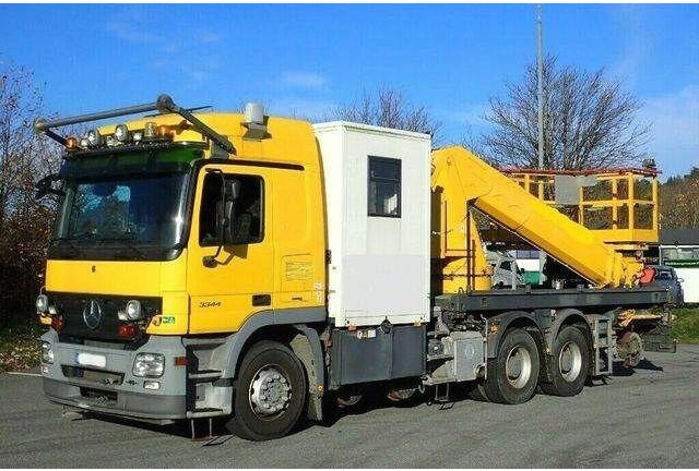 Mercedes-Benz 3344 SRT SCHÖRLING Road Rail Railway Zweiweg - Truck, Crane truck: picture 3 Mercedes-Benz 3344 SRT SCHÖRLING Road Rail Railway Zweiweg - Truck, Crane truck: picture 3