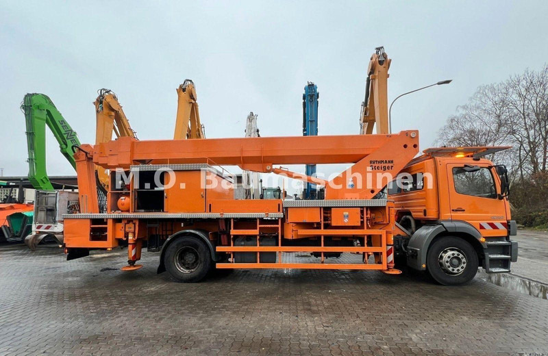 Truck, Crane truck Mercedes-Benz Atego 1928 Ruthmann T 435 45 m: picture 11