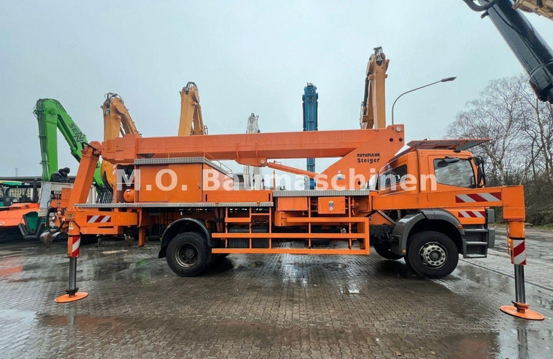 Truck, Crane truck Mercedes-Benz Atego 1928 Ruthmann T 435 45 m: picture 10