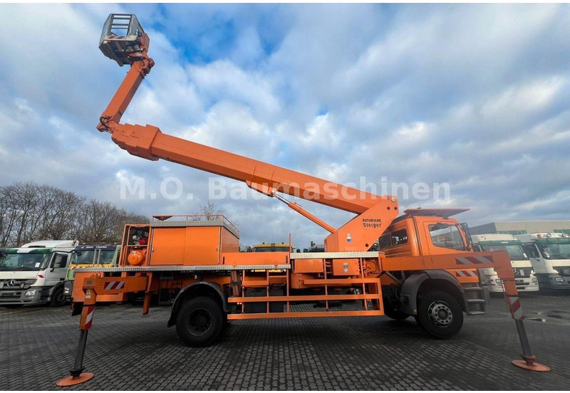 Truck, Crane truck Mercedes-Benz Atego 1928 Ruthmann T 435 45 m: picture 9