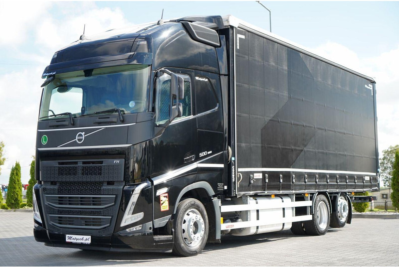 Volvo FH 500 / I-SAVE / TANDEM PRZEJAZDOWY / 2023 / KLIMA POSTOJOWA / - Curtainsider truck: picture 4 Volvo FH 500 / I-SAVE / TANDEM PRZEJAZDOWY / 2023 / KLIMA POSTOJOWA / - Curtainsider truck: picture 4