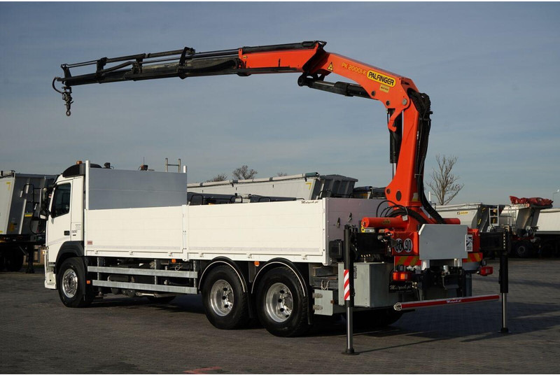 Volvo FM 500 / 6X4 / SKRZYNIOWY 6,5 M / HDS PALFINGER PK 20001-K / PIL - Dropside/ Flatbed truck, Crane truck: picture 3 Volvo FM 500 / 6X4 / SKRZYNIOWY 6,5 M / HDS PALFINGER PK 20001-K / PIL - Dropside/ Flatbed truck, Crane truck: picture 3
