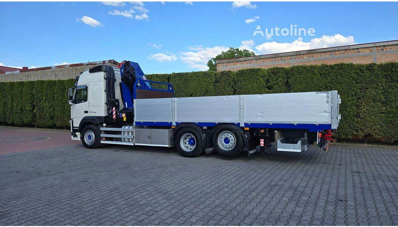 Volvo FM 500 - Flatbed+crane 6x2 - Dropside/ Flatbed truck, Crane truck: picture 5 Volvo FM 500 - Flatbed+crane 6x2 - Dropside/ Flatbed truck, Crane truck: picture 5