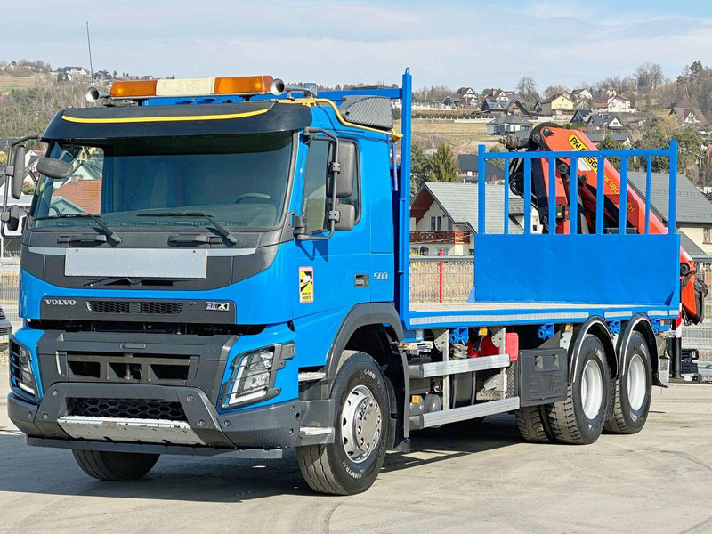 Volvo FMX 500 * PK 18002 - EH B + FUNK/6x4 * TOP - Dropside/ Flatbed truck, Crane truck: picture 4 Volvo FMX 500 * PK 18002 - EH B + FUNK/6x4 * TOP - Dropside/ Flatbed truck, Crane truck: picture 4