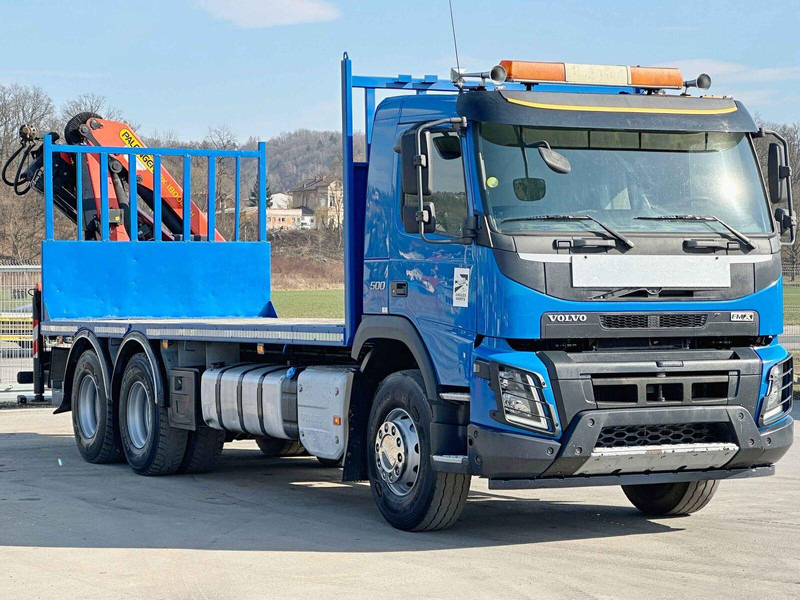 Volvo FMX 500 * PK 18002 - EH B + FUNK/6x4 * TOP - Dropside/ Flatbed truck, Crane truck: picture 3 Volvo FMX 500 * PK 18002 - EH B + FUNK/6x4 * TOP - Dropside/ Flatbed truck, Crane truck: picture 3