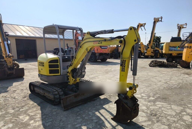 Mini excavator WACKER NEUSON 28Z3 RD - Crawler mini excavator: picture 7