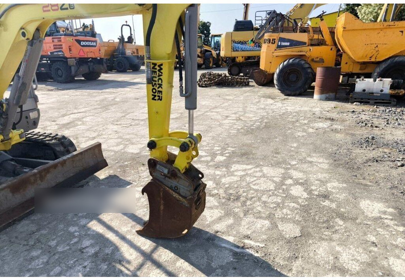 Mini excavator WACKER NEUSON 28Z3 RD - Crawler mini excavator: picture 8