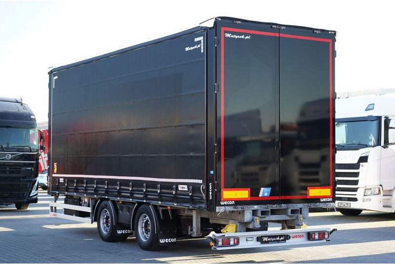 Wecon PRZYCZEPA - 7,7 M / TANDEM / PRZEJAZDOWA / ZAWIESIE DOKI DO WÓZK - Curtainsider trailer: picture 4 Wecon PRZYCZEPA - 7,7 M / TANDEM / PRZEJAZDOWA / ZAWIESIE DOKI DO WÓZK - Curtainsider trailer: picture 4