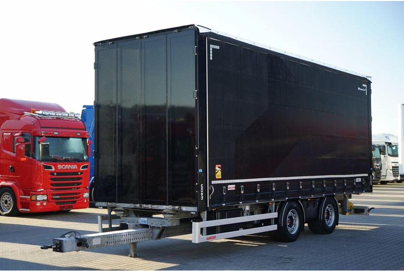 Wecon PRZYCZEPA - 7,7 M / TANDEM / PRZEJAZDOWA / ZAWIESIE DOKI DO WÓZK - Curtainsider trailer: picture 1 Wecon PRZYCZEPA - 7,7 M / TANDEM / PRZEJAZDOWA / ZAWIESIE DOKI DO WÓZK - Curtainsider trailer: picture 1