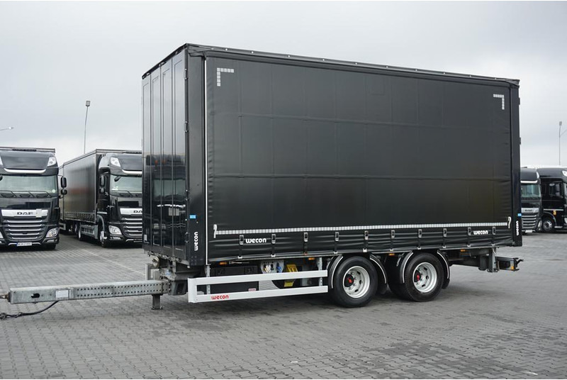 Wecon TANDEM / DŁ. 6,5 M / PRZEJAZDOWA / 16 PALET - Curtainsider trailer: picture 3 Wecon TANDEM / DŁ. 6,5 M / PRZEJAZDOWA / 16 PALET - Curtainsider trailer: picture 3
