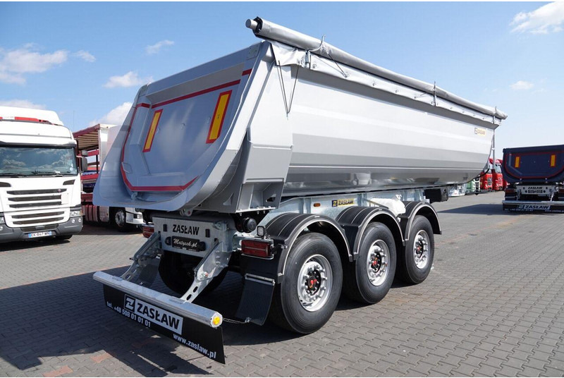 ZASŁAW WYWROTKA 24 m3 / FABRYCZNIE NOWA / STALOWA / RYNNA WANNA HP / 20 - Tipper semi-trailer: picture 5 ZASŁAW WYWROTKA 24 m3 / FABRYCZNIE NOWA / STALOWA / RYNNA WANNA HP / 20 - Tipper semi-trailer: picture 5