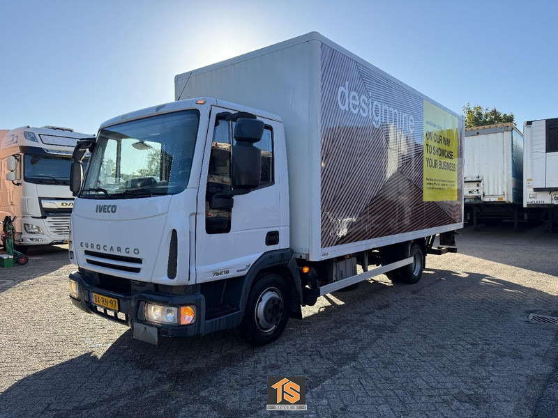 Iveco ML75E18 KOFFER - LADEBORDWAND - EURO 5 - NL TOP TRUCK - Box truck: picture 1 Iveco ML75E18 KOFFER - LADEBORDWAND - EURO 5 - NL TOP TRUCK - Box truck: picture 1