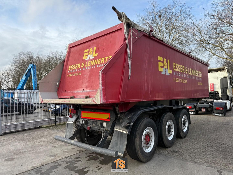 Langendorf SK27A KIPPER STEEL/ALU 28m3 - BELGIUM TRAILER - ALU FELGEN - DRUM BRAKES - Tipper semi-trailer: picture 2 Langendorf SK27A KIPPER STEEL/ALU 28m3 - BELGIUM TRAILER - ALU FELGEN - DRUM BRAKES - Tipper semi-trailer: picture 2