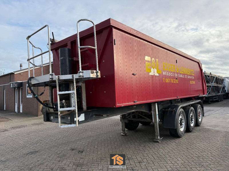 Langendorf SK27A KIPPER STEEL/ALU 28m3 - BELGIUM TRAILER - ALU FELGEN - DRUM BRAKES - Tipper semi-trailer: picture 1 Langendorf SK27A KIPPER STEEL/ALU 28m3 - BELGIUM TRAILER - ALU FELGEN - DRUM BRAKES - Tipper semi-trailer: picture 1
