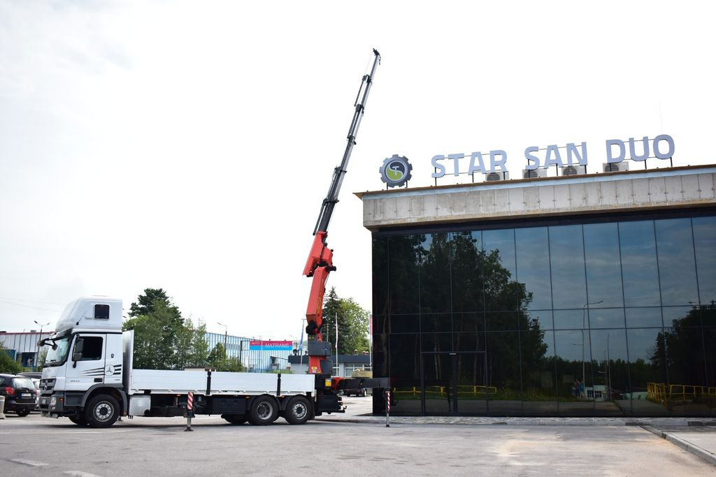 Mercedes-Benz ACTROS 2546 6x2 Palfinger PK 50002 EURO 5 Cran . - Crane truck, Dropside/ Flatbed truck: picture 3 Mercedes-Benz ACTROS 2546 6x2 Palfinger PK 50002 EURO 5 Cran . - Crane truck, Dropside/ Flatbed truck: picture 3