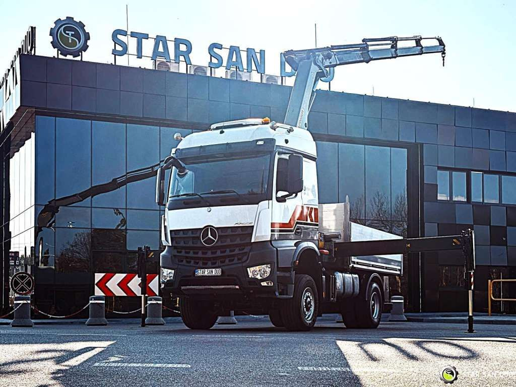 Mercedes-Benz AROCS 1851 PALFINGER PK 20002 Crane Kran - Crane truck: picture 1 Mercedes-Benz AROCS 1851 PALFINGER PK 20002 Crane Kran - Crane truck: picture 1