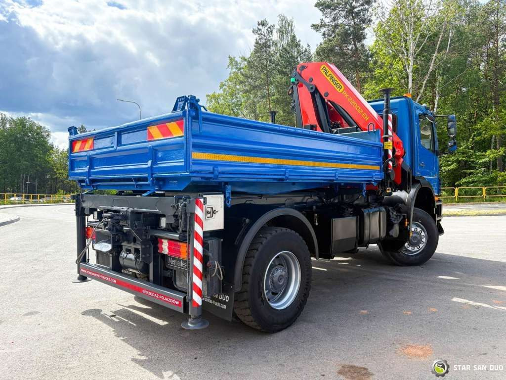 Crane truck Mercedes-Benz  AXOR 1833 4x4 Palfinger PK 22002 EH Crane Winch: picture 7