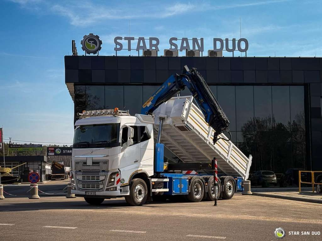 Volvo  FH 16.550 8x4 Palfinger PK 34002-SH Crane Kippe - Crane truck: picture 4 Volvo  FH 16.550 8x4 Palfinger PK 34002-SH Crane Kippe - Crane truck: picture 4