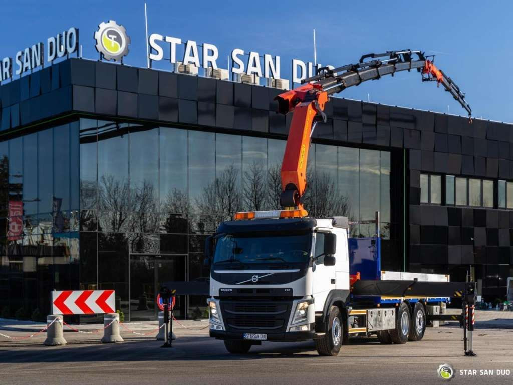 Volvo FM 460 6x2 PALFINGER PK 42002 FLY JIB Crane Eu - Crane truck: picture 1 Volvo FM 460 6x2 PALFINGER PK 42002 FLY JIB Crane Eu - Crane truck: picture 1