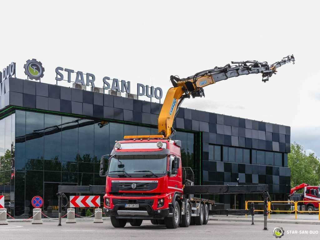 Volvo FMX 500 8x2 Effer 585 Fly Jib Winch Crane Kran - Crane truck: picture 2 Volvo FMX 500 8x2 Effer 585 Fly Jib Winch Crane Kran - Crane truck: picture 2