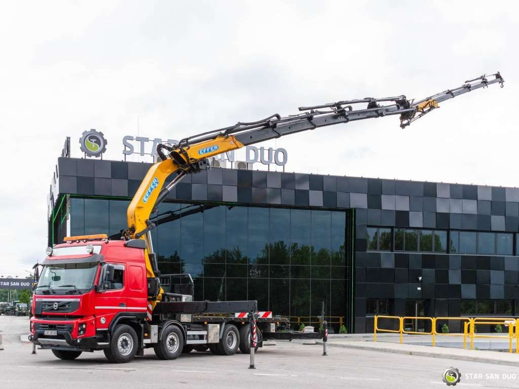 Volvo FMX 500 8x2 Effer 585 Fly Jib Winch Crane Kran Volvo FMX 500 8x2 Effer 585 Fly Jib Winch Crane Kran - Crane truck, Dropside/ Flatbed truck: picture 1 Volvo FMX 500 8x2 Effer 585 Fly Jib Winch Crane Kran Volvo FMX 500 8x2 Effer 585 Fly Jib Winch Crane Kran - Crane truck, Dropside/ Flatbed truck: picture 1