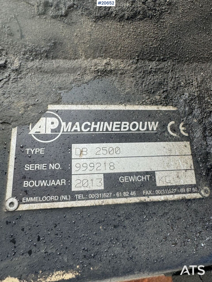 Wheel loader AP Machinebouw DB2500: picture 9