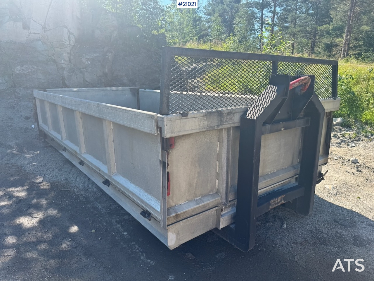 Aluminiumskasse Krokramme - Roll-off container: picture 2 Aluminiumskasse Krokramme - Roll-off container: picture 2