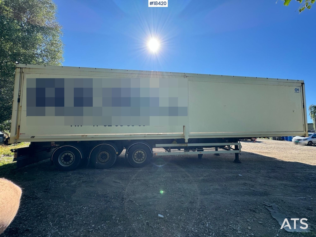 Atrans Flishenger - Closed box semi-trailer: picture 2 Atrans Flishenger - Closed box semi-trailer: picture 2