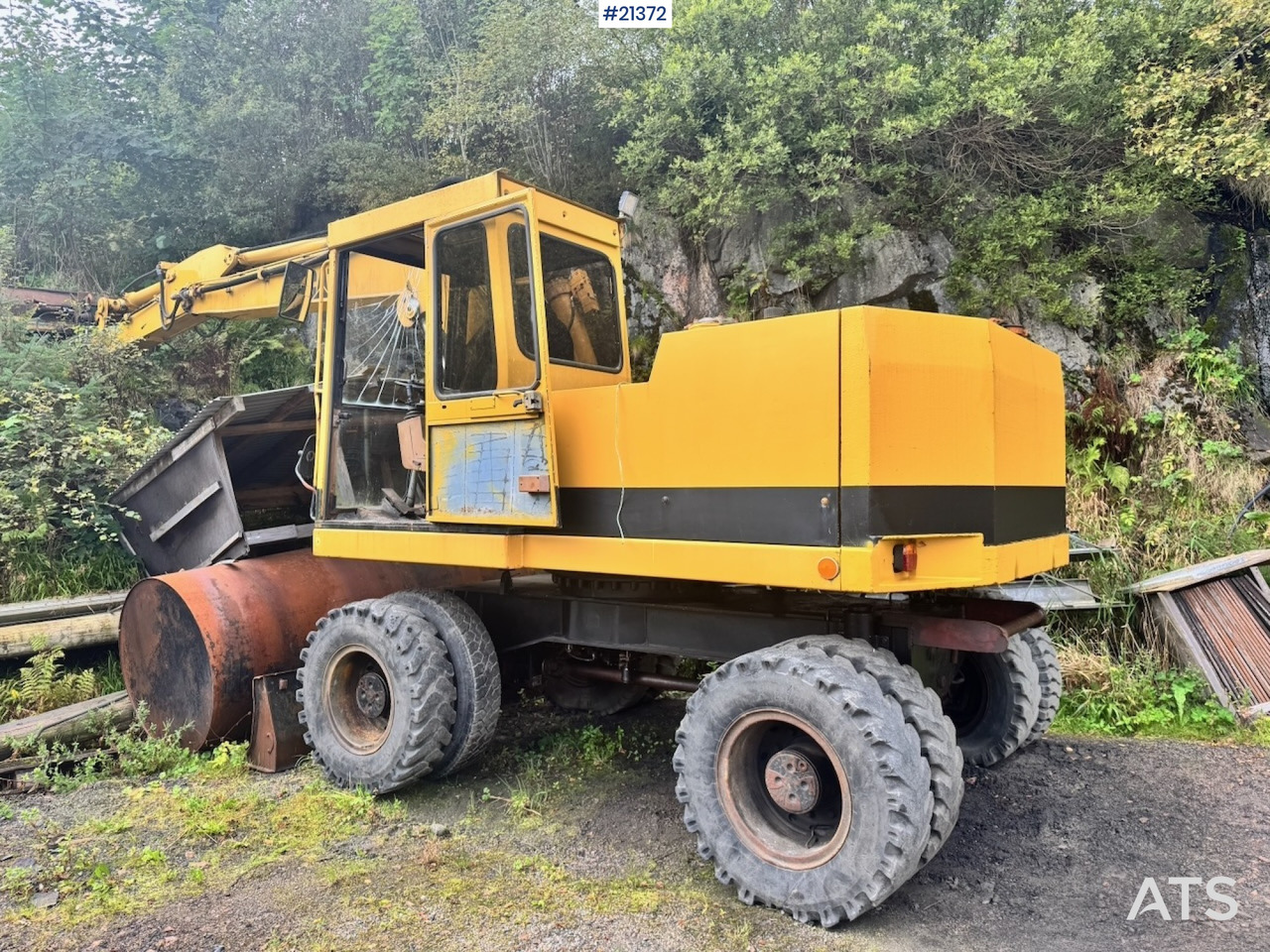 Caterpillar 212B - Wheel excavator: picture 2 Caterpillar 212B - Wheel excavator: picture 2