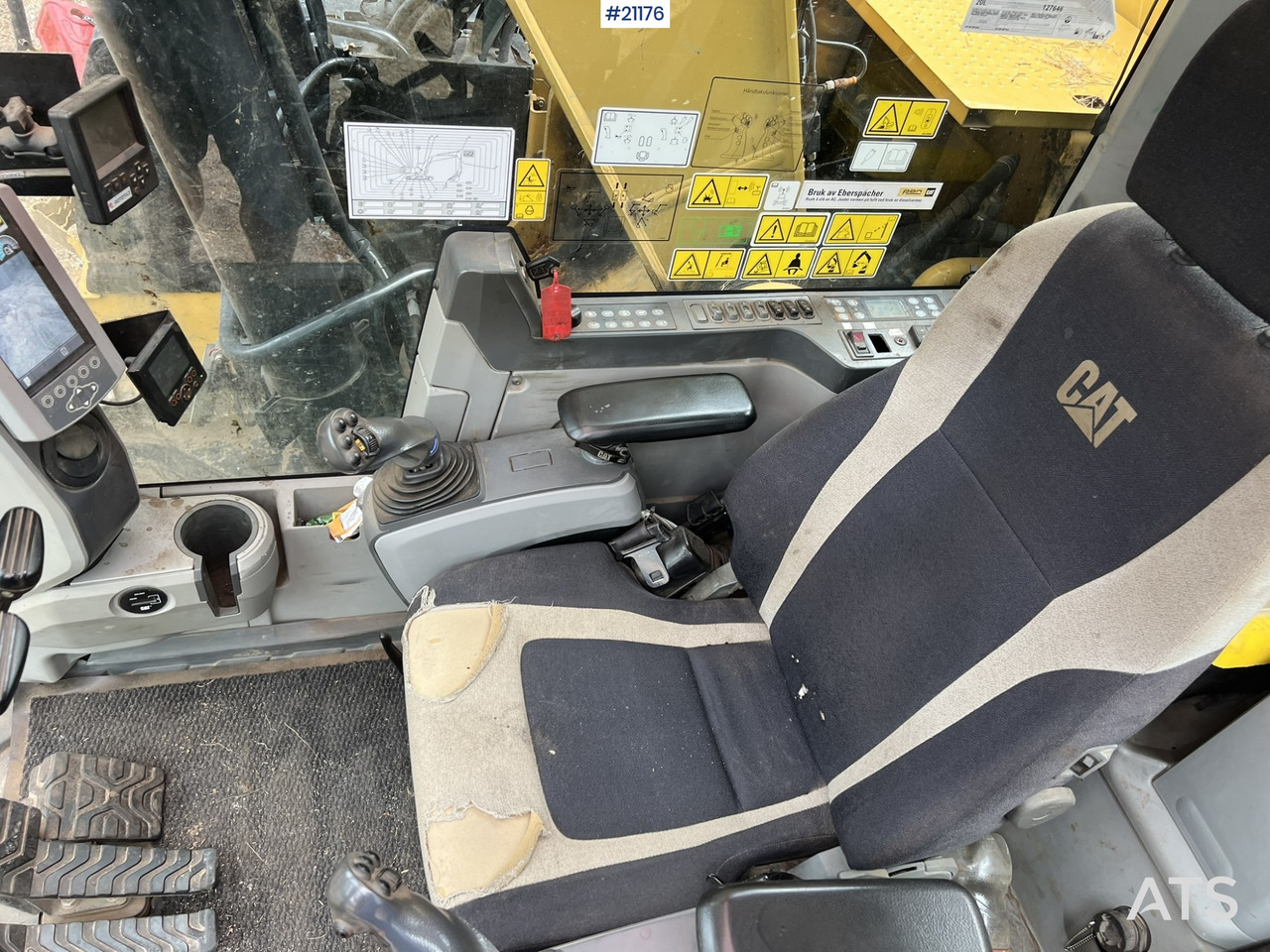 Crawler excavator Caterpillar 320 ELRR gravemaskin m/ tannskuffe SE VIDEO: picture 28