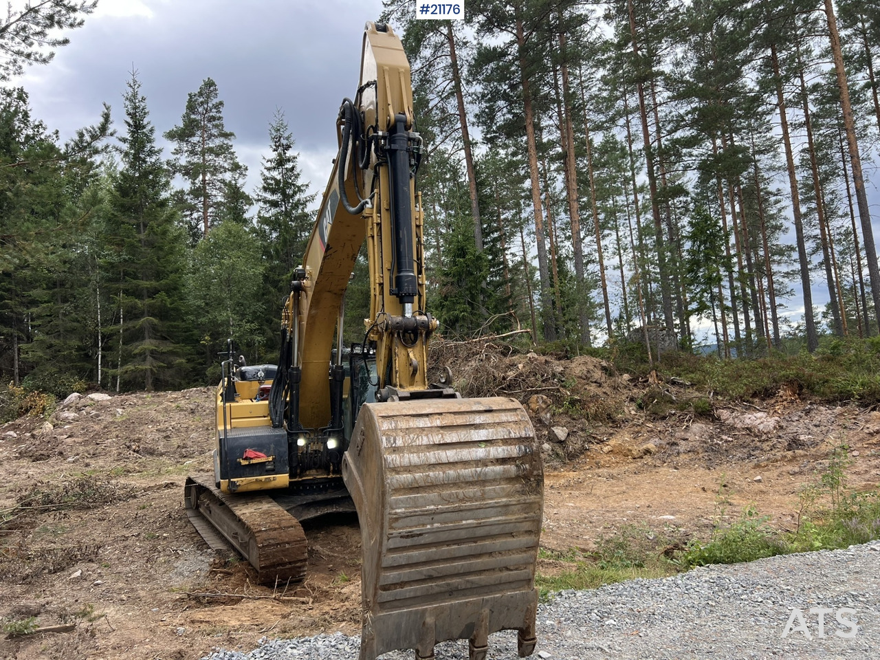 Crawler excavator Caterpillar 320 ELRR gravemaskin m/ tannskuffe SE VIDEO: picture 5