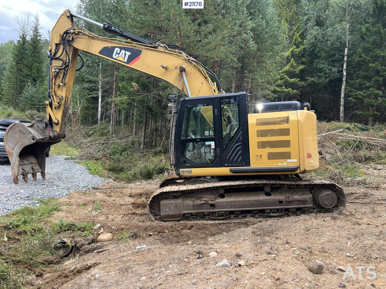 Crawler excavator Caterpillar 320 ELRR gravemaskin m/ tannskuffe SE VIDEO: picture 11