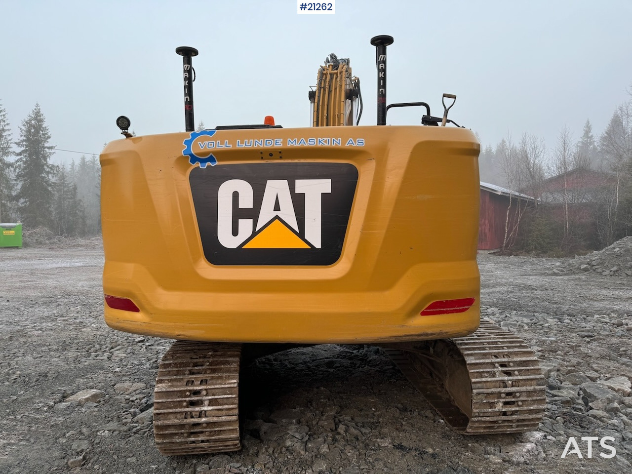 Crawler excavator Caterpillar 323: picture 9