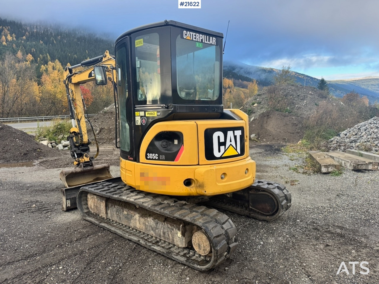 Caterpillar CAT 305C m/ Rototilt og 2 skuffer - Crawler excavator: picture 4 Caterpillar CAT 305C m/ Rototilt og 2 skuffer - Crawler excavator: picture 4