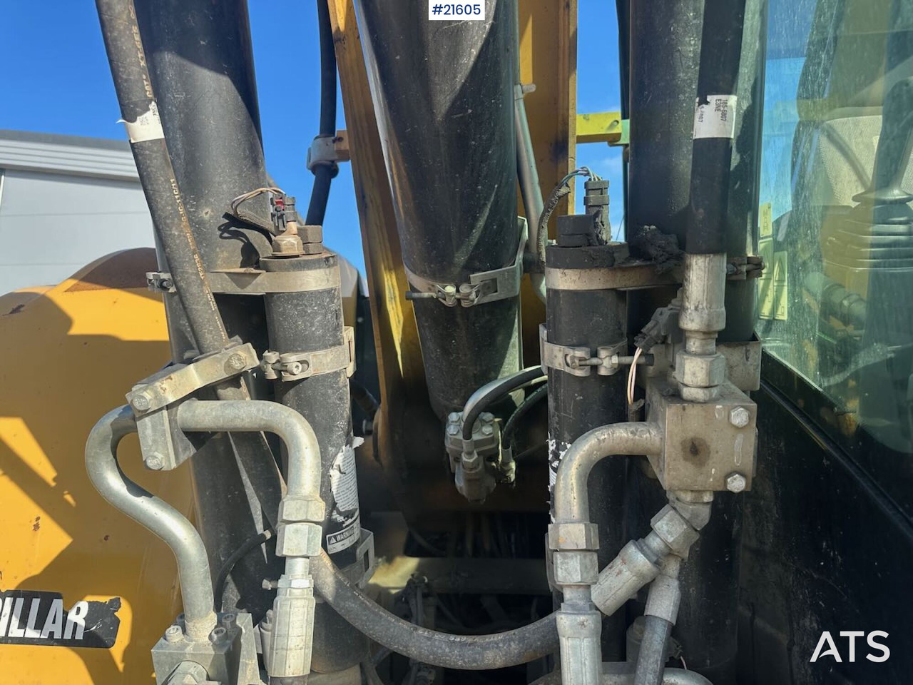 Caterpillar M313D hjulgraver m/ rototilt og skuffe. SE VIDEO - Wheel excavator: picture 5 Caterpillar M313D hjulgraver m/ rototilt og skuffe. SE VIDEO - Wheel excavator: picture 5