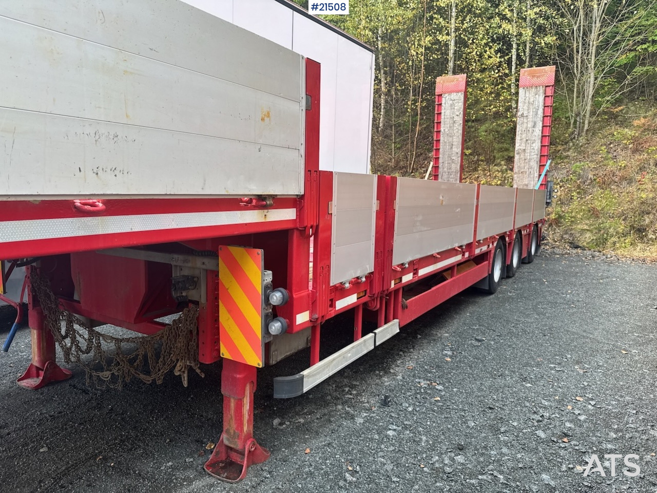 Doll Doll Maskinsemi m/ Bredding og Hydrauliske bruer - Low loader semi-trailer: picture 3 Doll Doll Maskinsemi m/ Bredding og Hydrauliske bruer - Low loader semi-trailer: picture 3