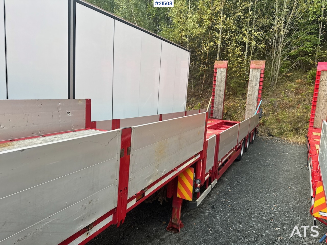 Doll Doll Maskinsemi m/ Bredding og Hydrauliske bruer - Low loader semi-trailer: picture 2 Doll Doll Maskinsemi m/ Bredding og Hydrauliske bruer - Low loader semi-trailer: picture 2