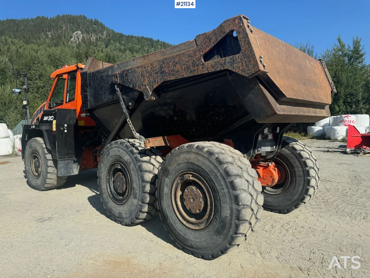 Doosan DA 30 Dumper - Articulated dumper: picture 3 Doosan DA 30 Dumper - Articulated dumper: picture 3