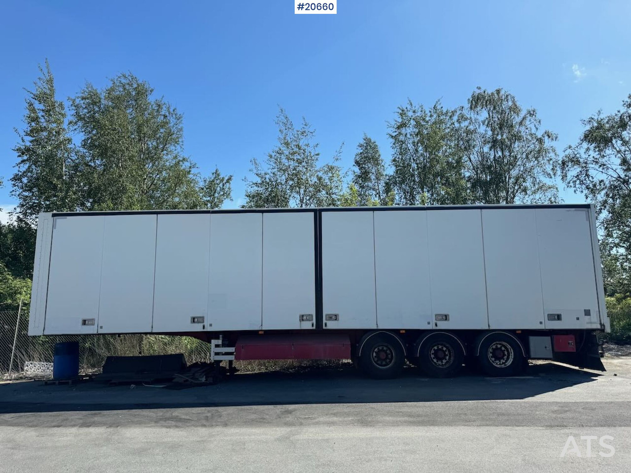 Ekeri Skapsemi m/ full sideåpning og Carrier aggregat - Refrigerator semi-trailer: picture 1 Ekeri Skapsemi m/ full sideåpning og Carrier aggregat - Refrigerator semi-trailer: picture 1