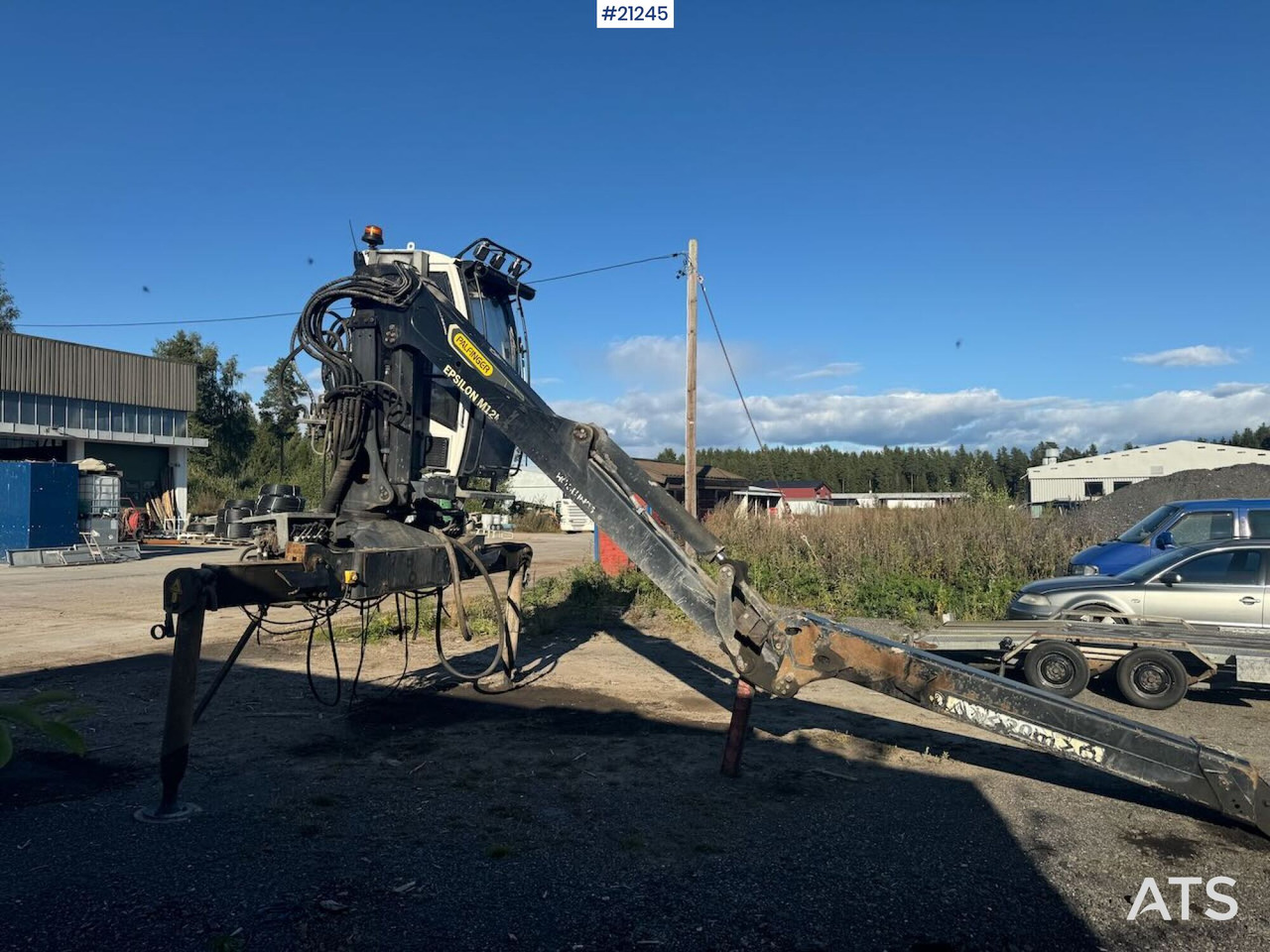 Epsilon 2017 Epsilon M12 Tømmerkran - Loader crane: picture 5 Epsilon 2017 Epsilon M12 Tømmerkran - Loader crane: picture 5