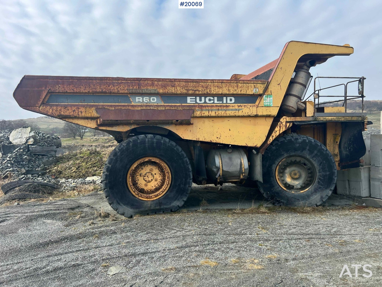 Euclid R60 Tipptruck Rep.objekt - Rigid dumper/ Rock truck: picture 3 Euclid R60 Tipptruck Rep.objekt - Rigid dumper/ Rock truck: picture 3
