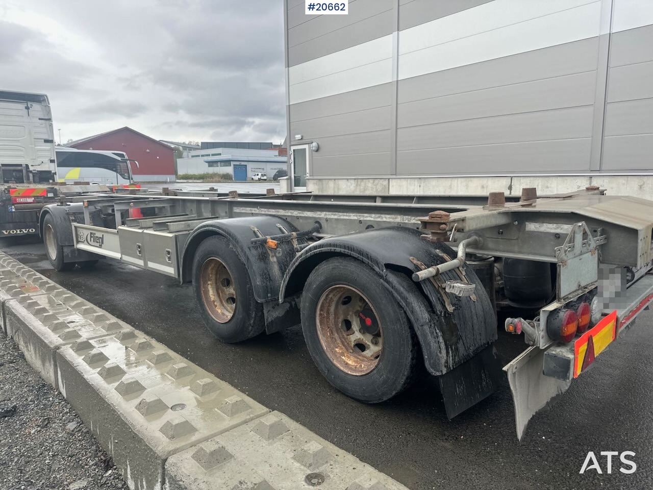 Fliegl containerhenger - Container transporter/ Swap body trailer: picture 5 Fliegl containerhenger - Container transporter/ Swap body trailer: picture 5
