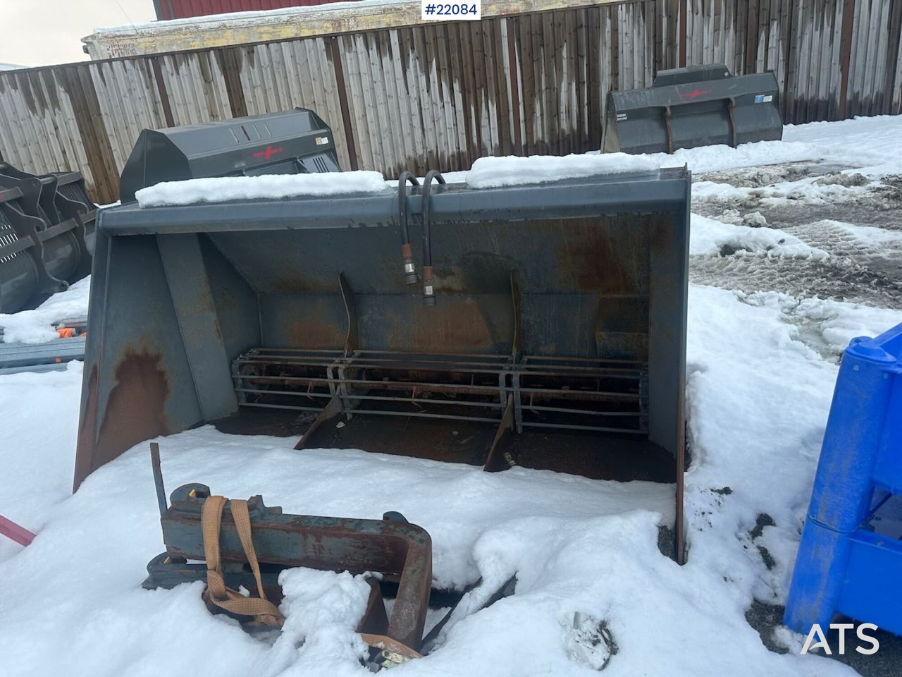 Gjerstad BM L120 strøskuffe - Bucket: picture 1 Gjerstad BM L120 strøskuffe - Bucket: picture 1